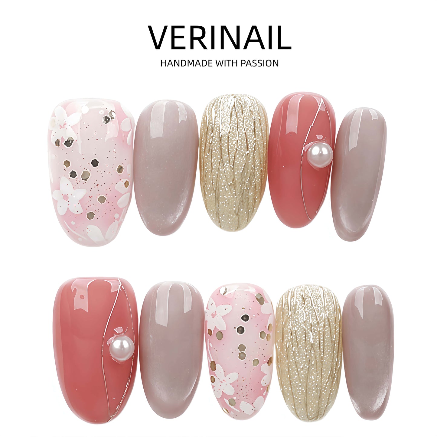 Press On Nails Style 3D TD05