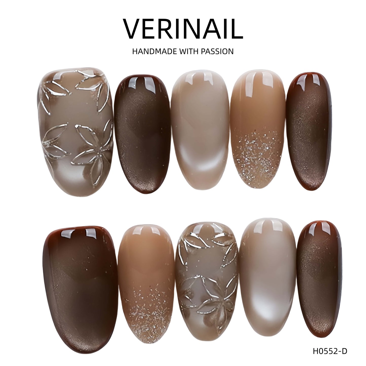Press On Nails Oval-Long OL05