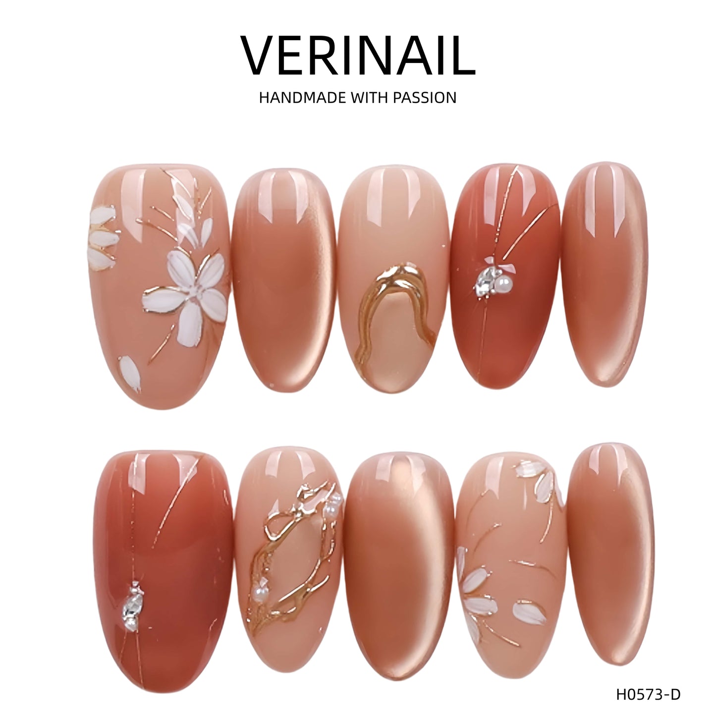 Press On Nails Oval-Long OL01