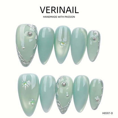 Press On Nails Almond-Medium-AM06