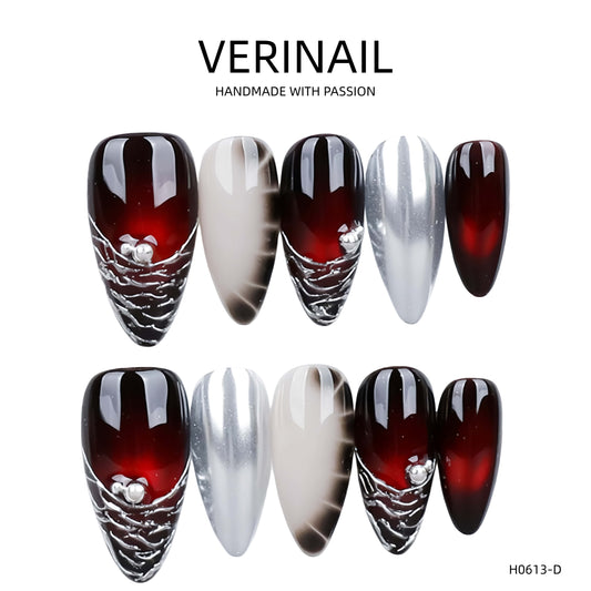 Press On Nails Almond-Medium-AM08