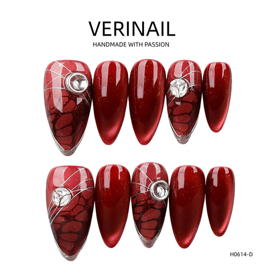Press On Nails Almond-Medium-AM07