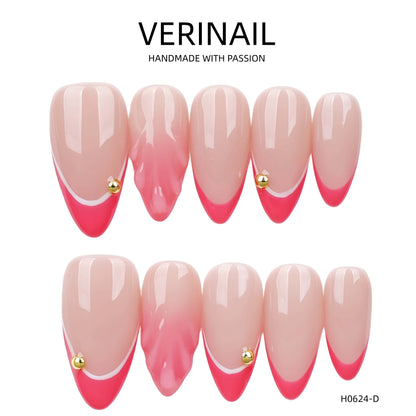 Press On Nails Almond-Medium-AM07