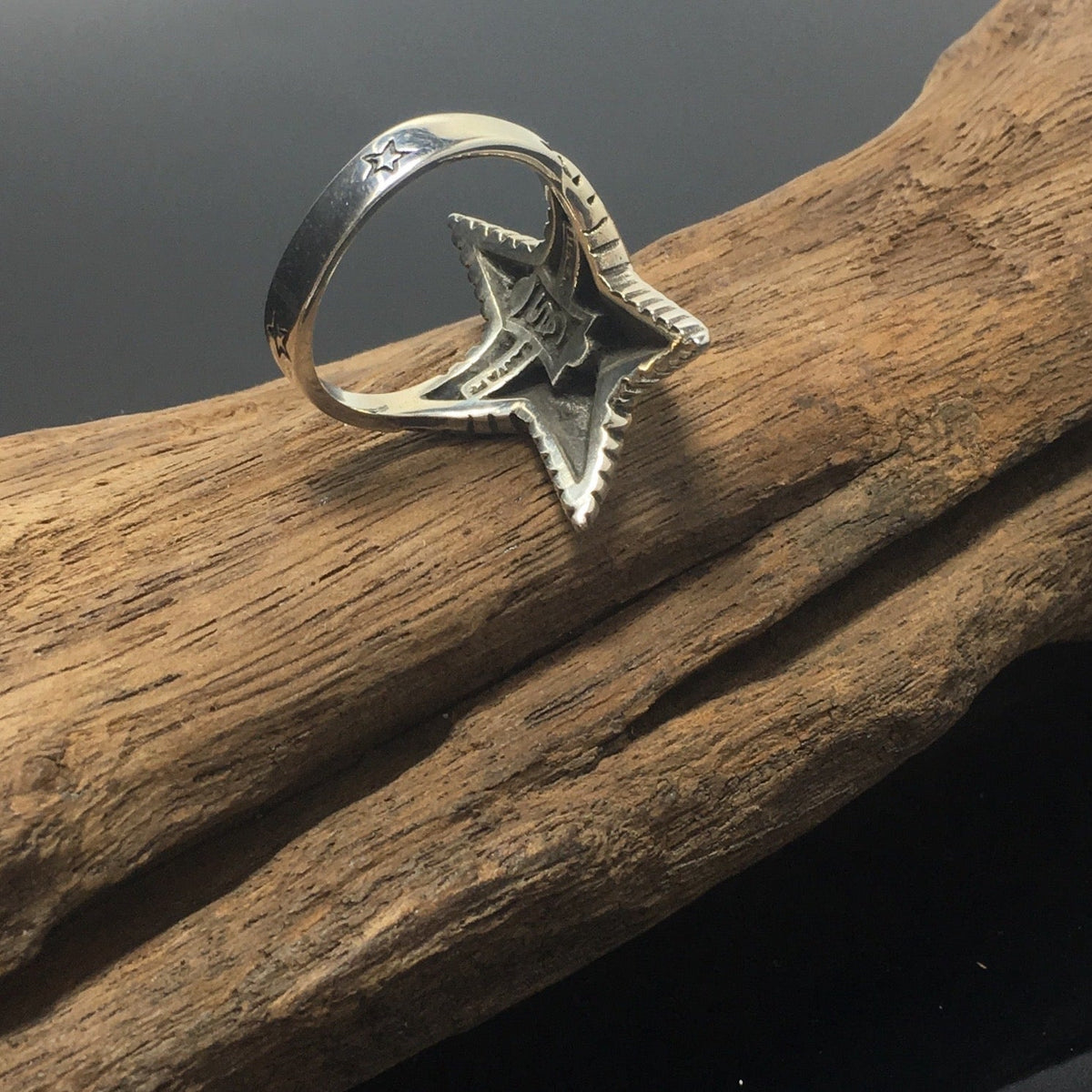 Spike Star Ring 925 Sterling Silver Jewelry