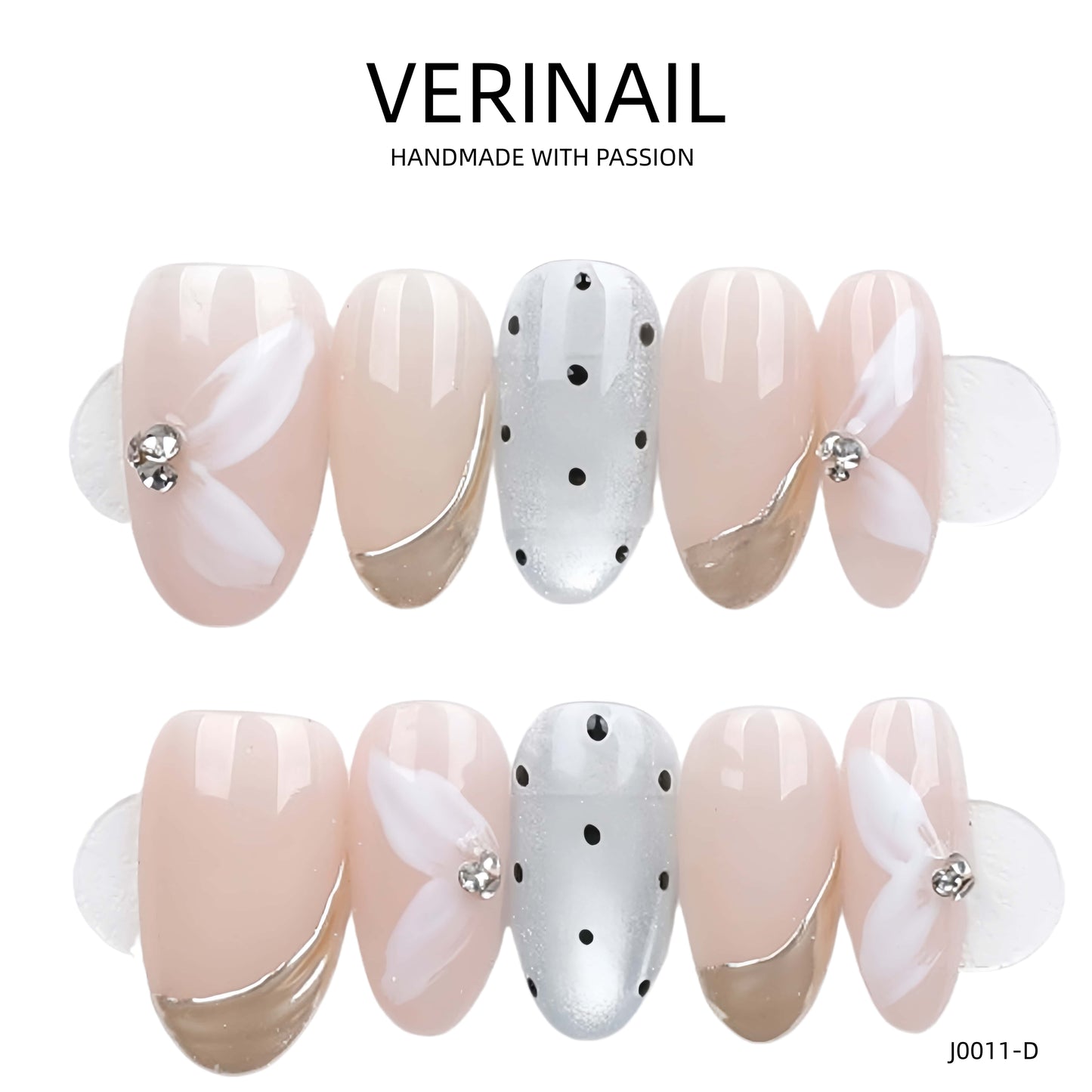Press On Nails Oval-Long OL07