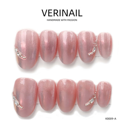 Press On Nails Oval-Short OS01