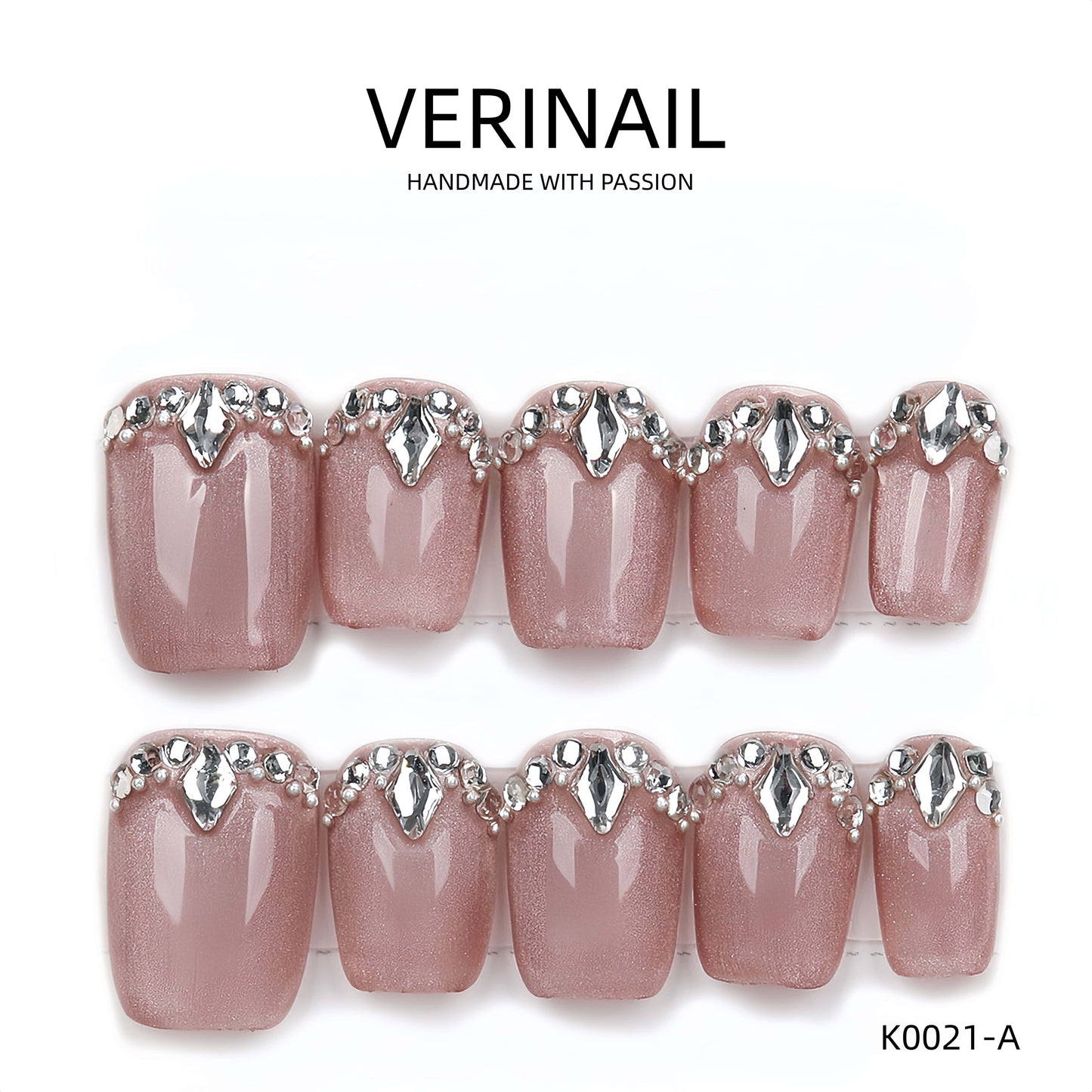 Press On Nails Ballerina- Short BS03
