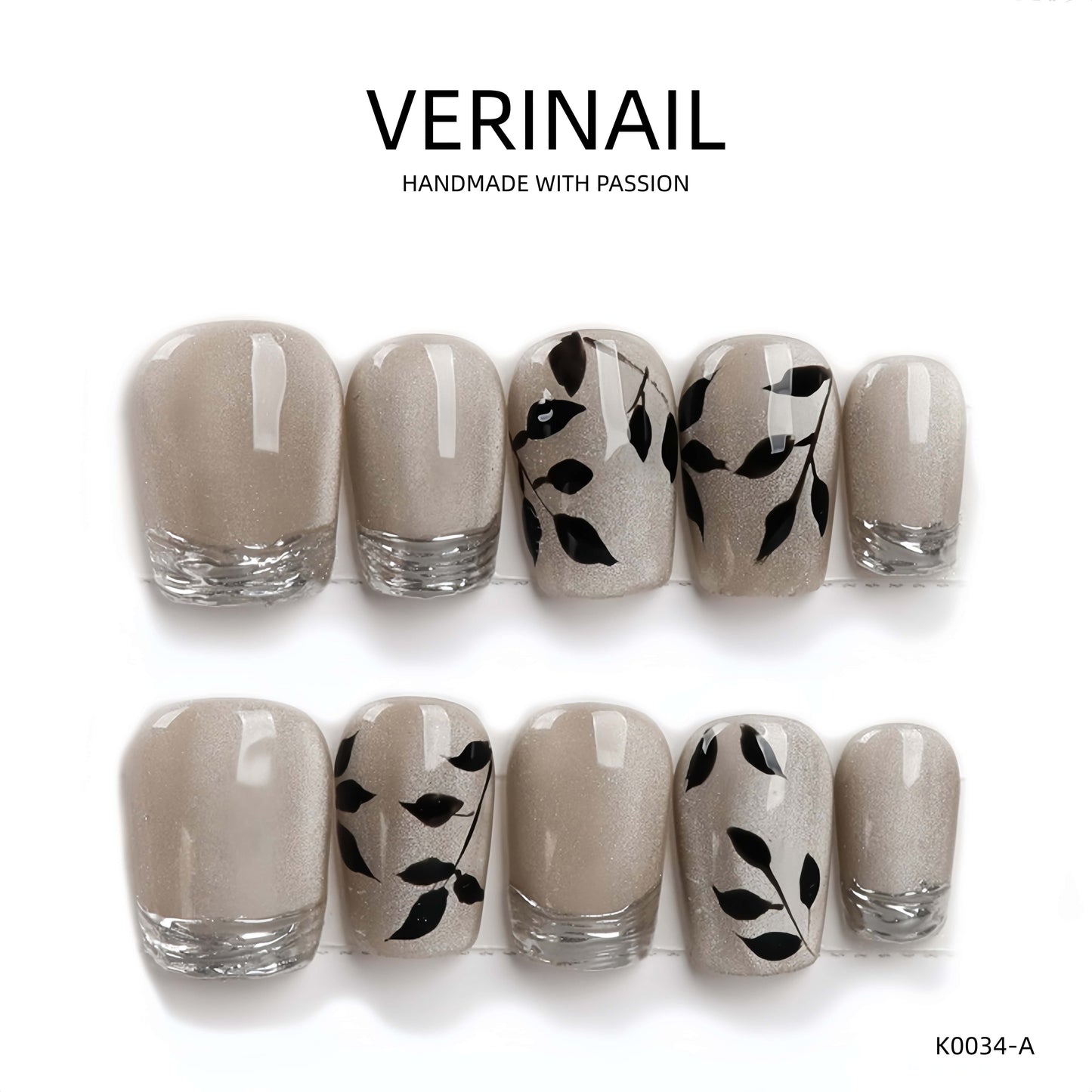Press On Nails Ballerina- Short BS04