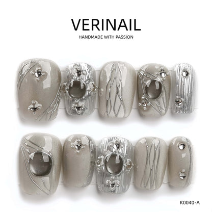 Press On Nails Color White WH02