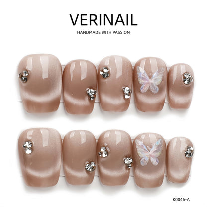 Press On Nails Ballerina- Short BS04