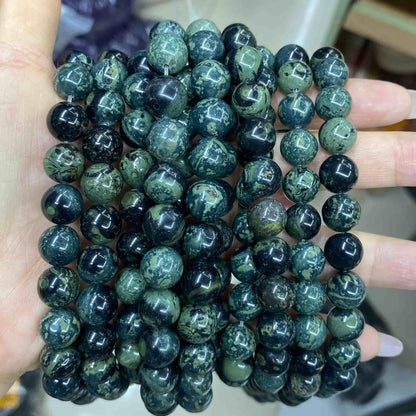 Round Smooth Beads Crystal/Quartz/Jasper/Agate 4mm 6mm 8mm 10mm