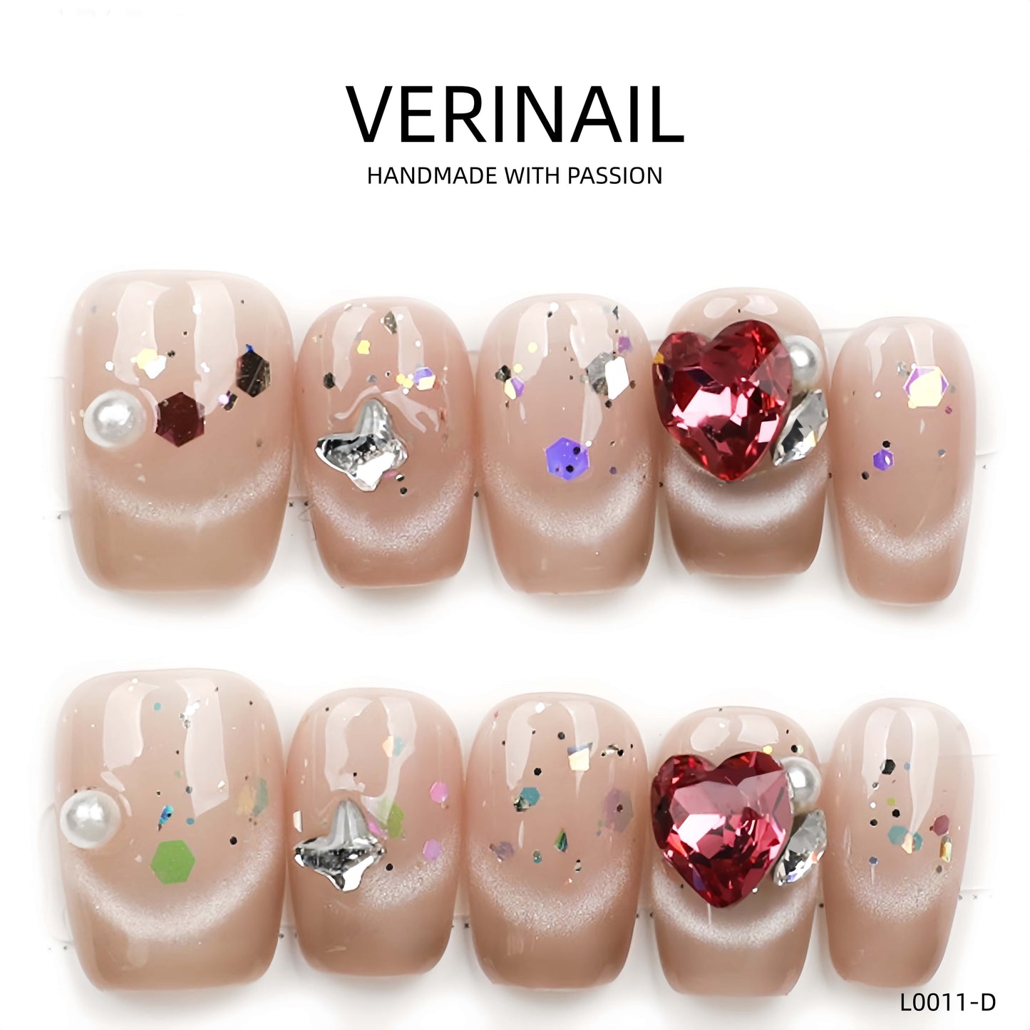 Press On Nails Square- Short SS01