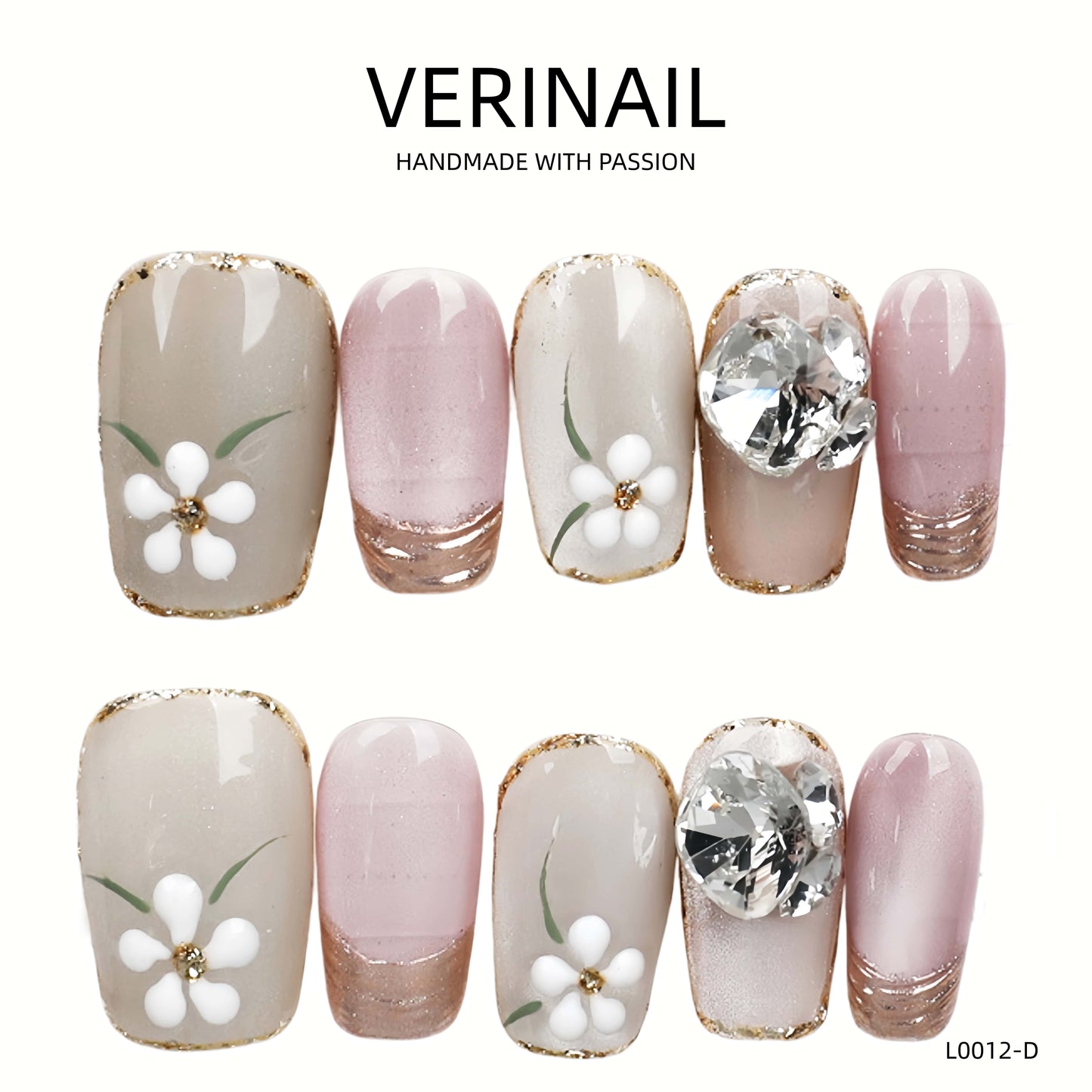 Press On Nails Square- Short SS03