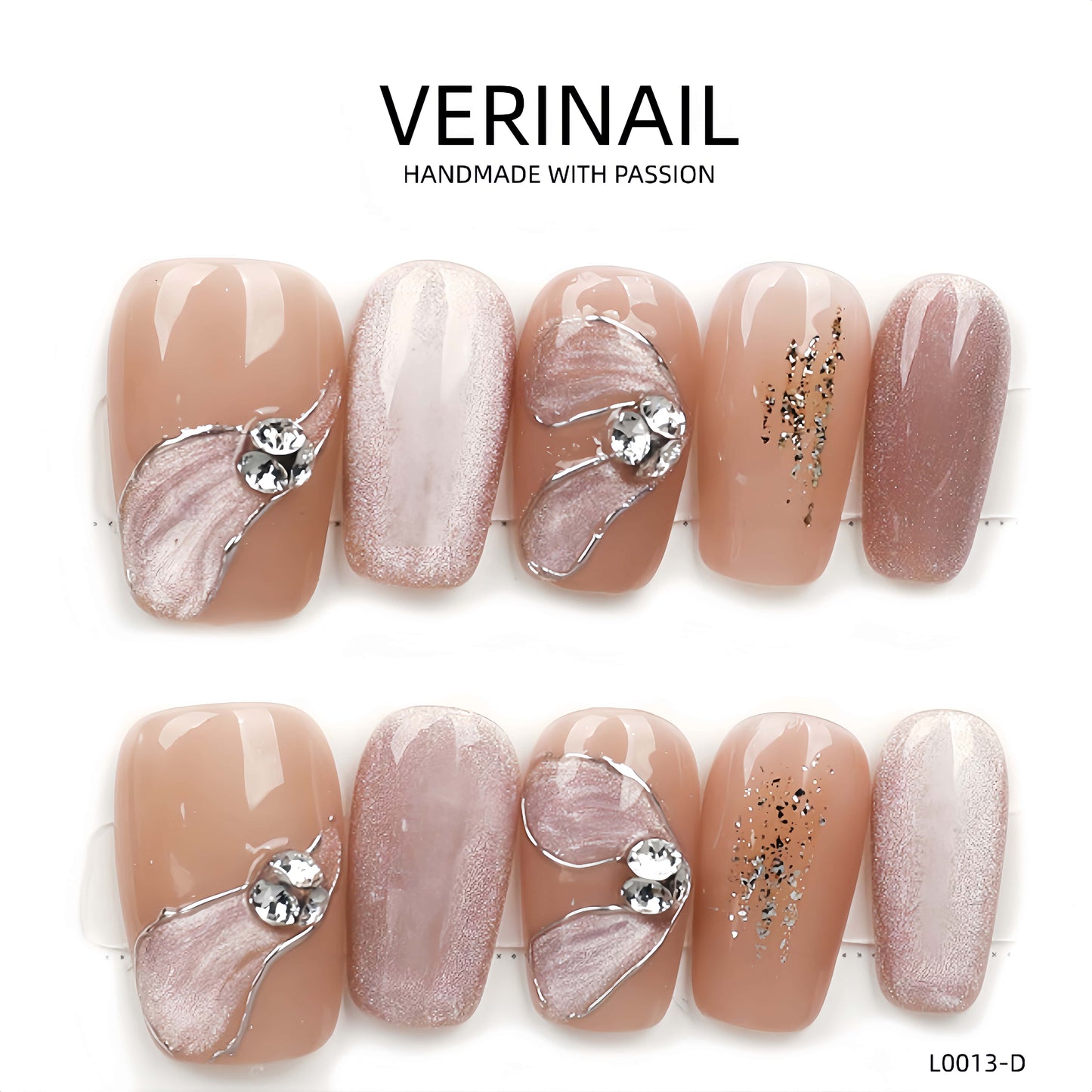 Press On Nails Square-Long SL006