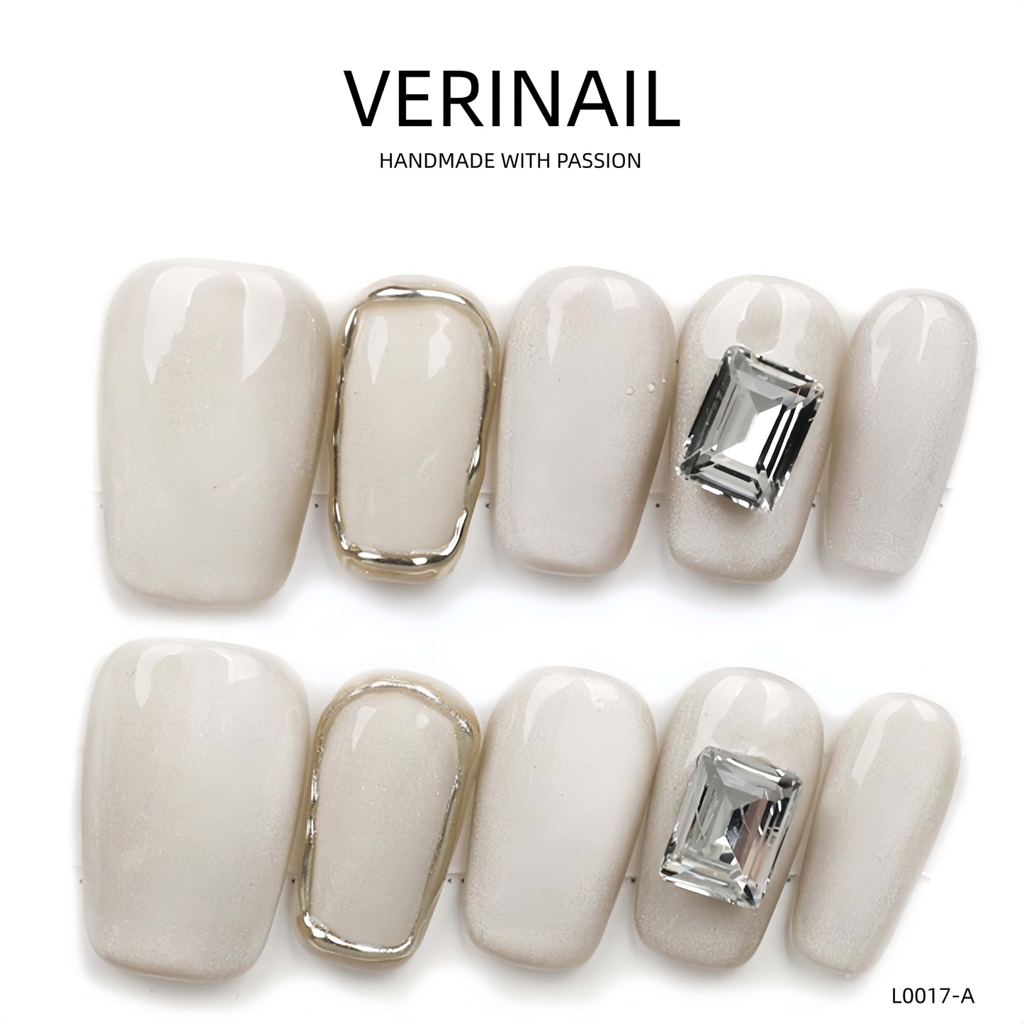Press On Nails Ballerina- Short BS03