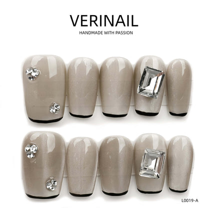 Press On Nails Ballerina- Short BS04