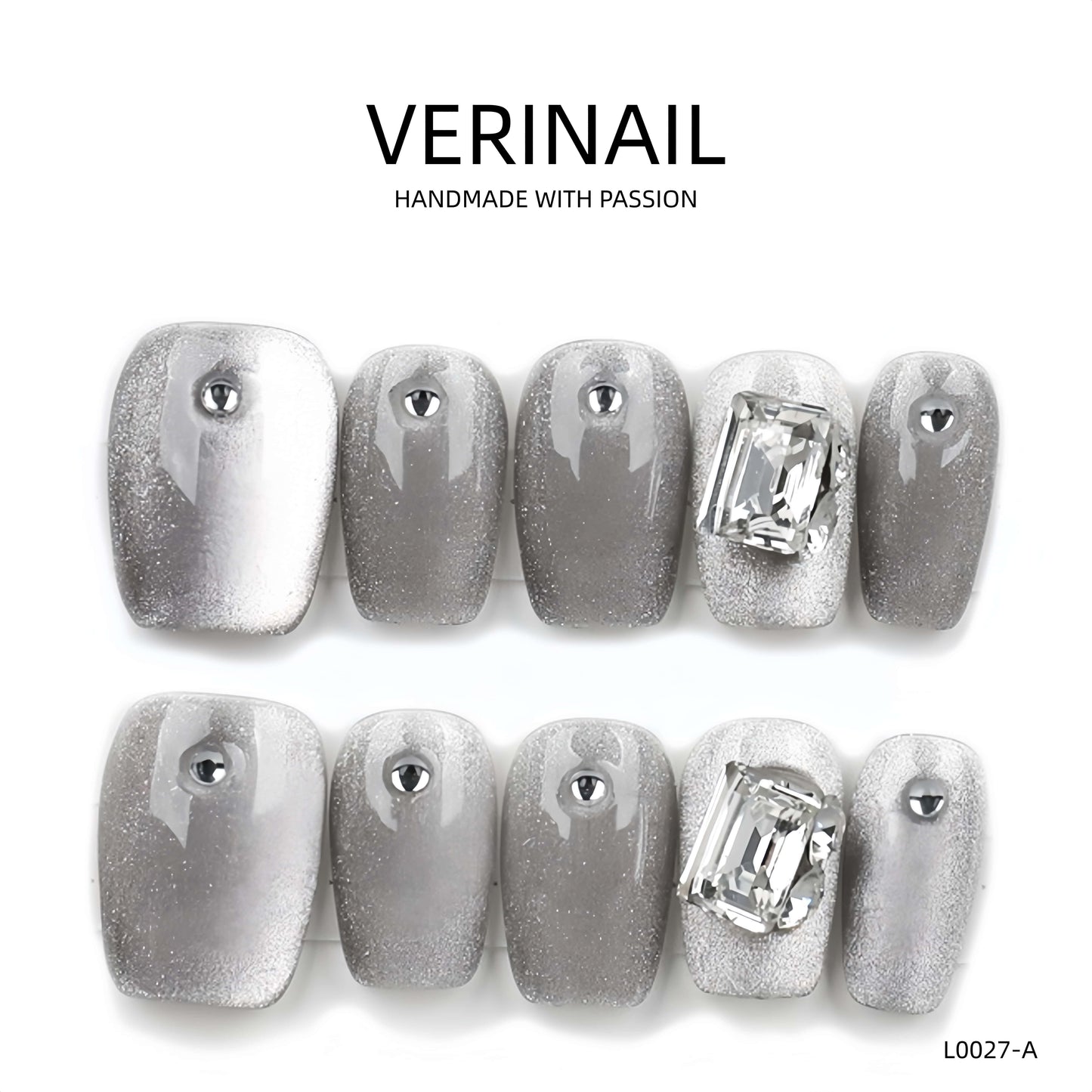 Press On Nails Ballerina- Short BS04
