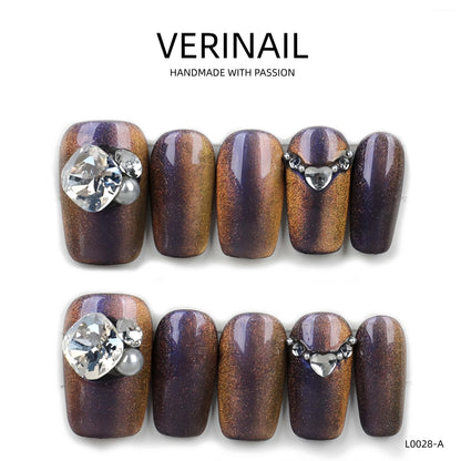 Press On Nails Ballerina- Short BS02