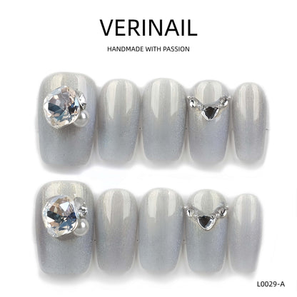 Press On Nails Ballerina- Short BS02
