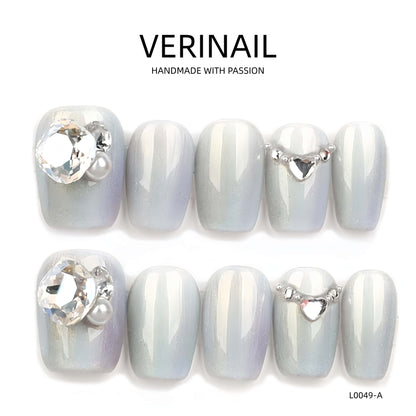 Press On Nails Color White WH03