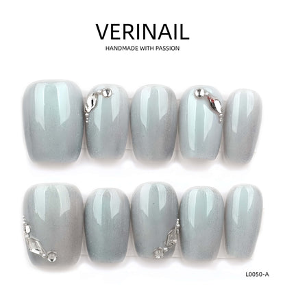 Press On Nails Color White WH01