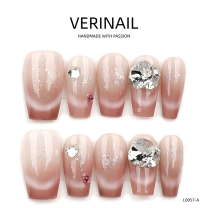 Press On Nails Ballerina- Medium BM02