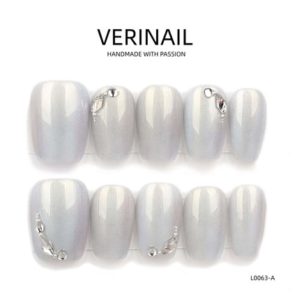 Press On Nails Oval-Short OS04