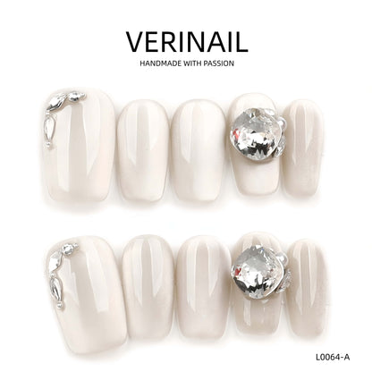 Press On Nails Ballerina- Medium BM02