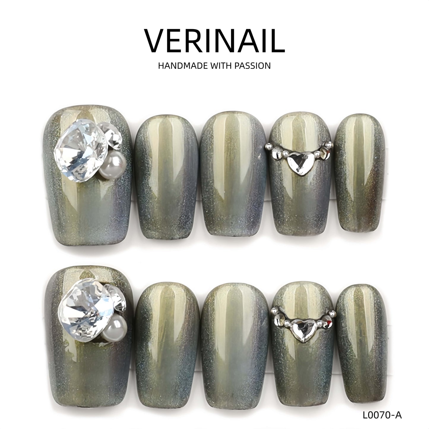 Press On Nails Ballerina- Medium BM03