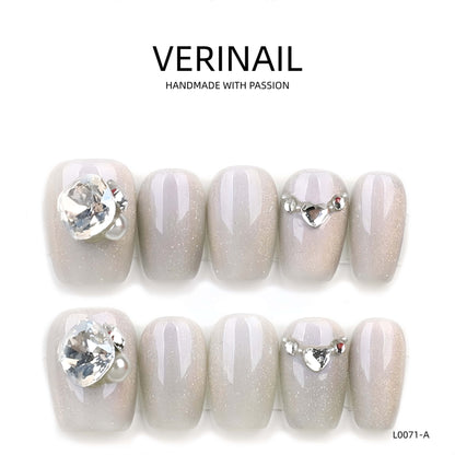 Press On Nails Ballerina- Short BS04
