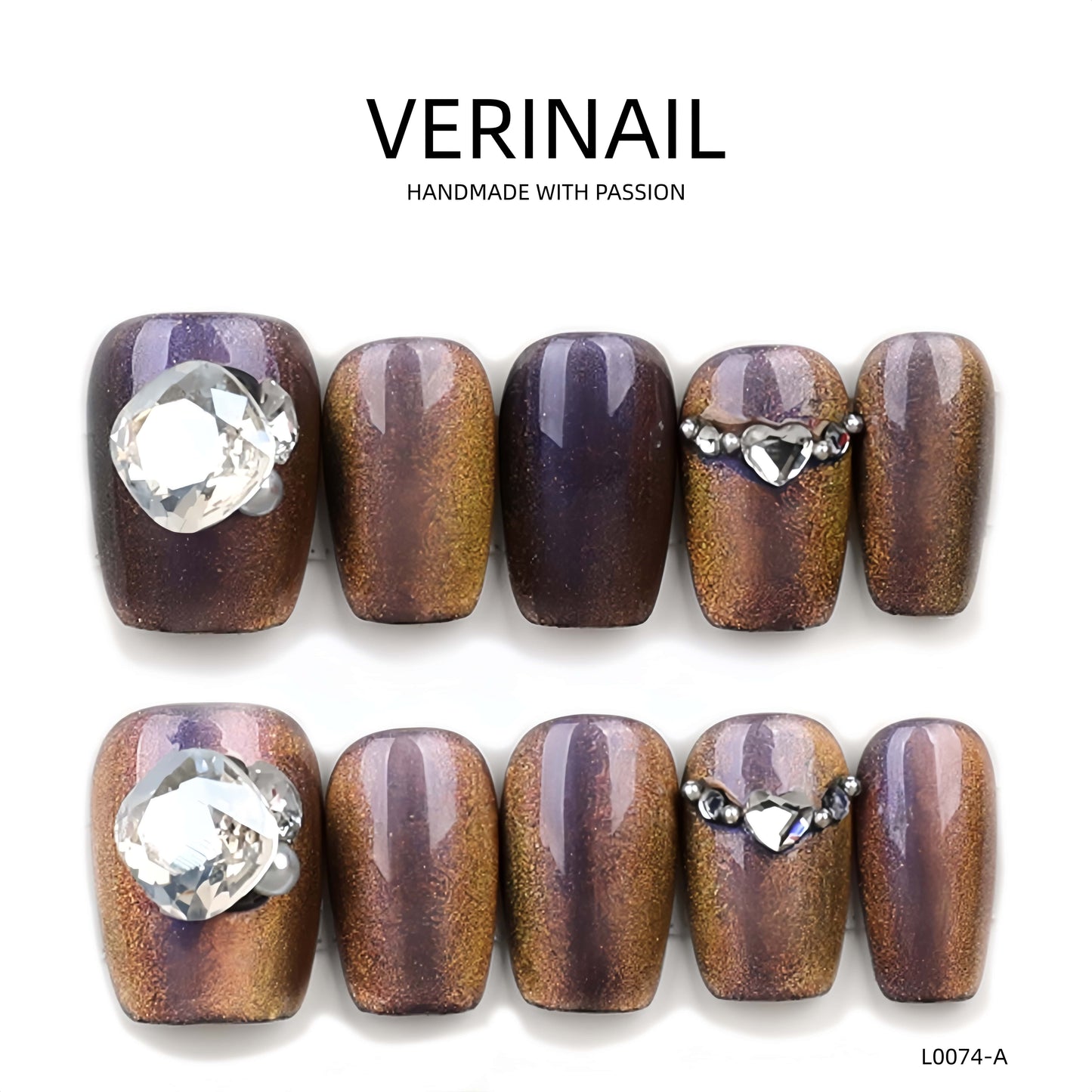 Press On Nails Ballerina- Short BS03