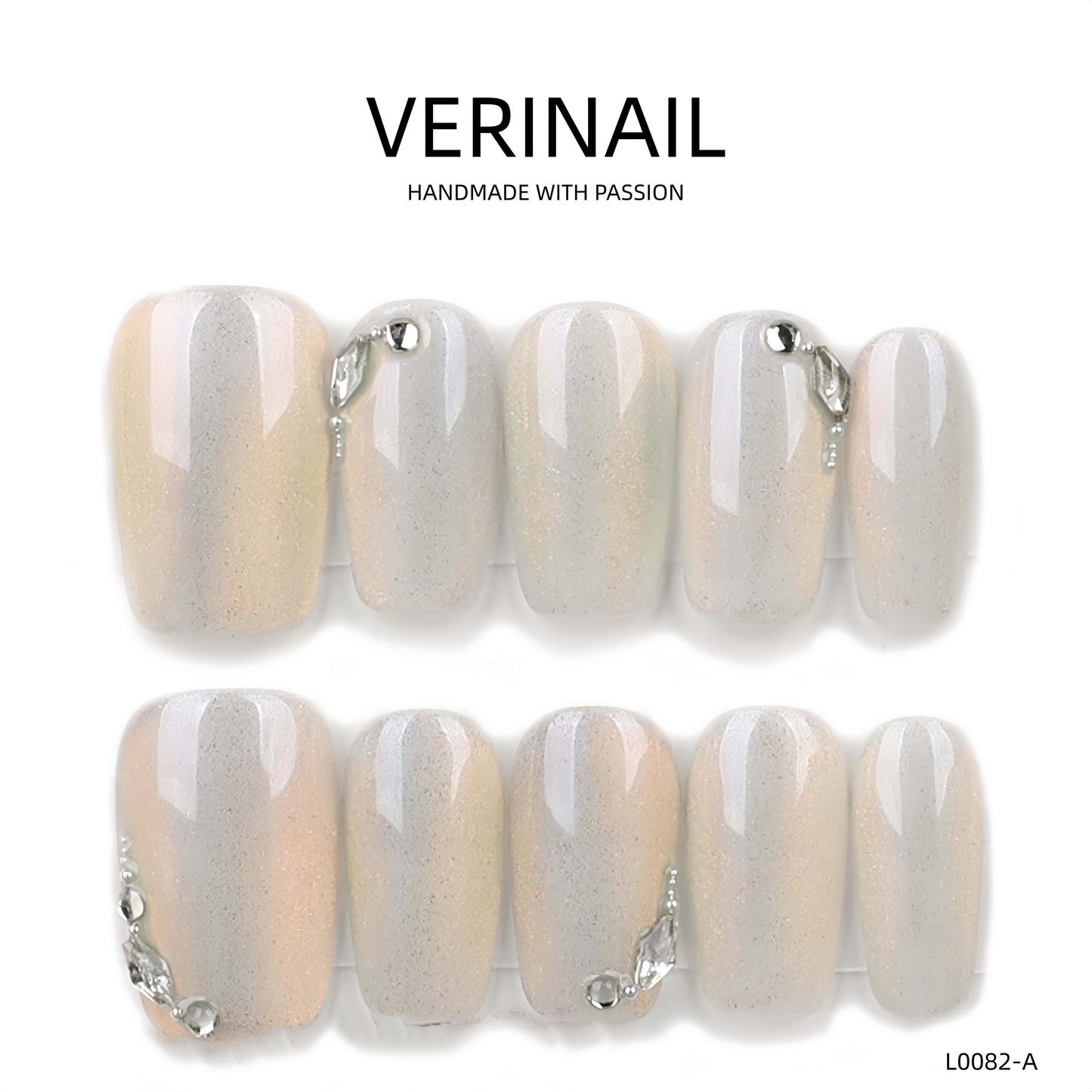 Press On Nails Ballerina- Medium BM01