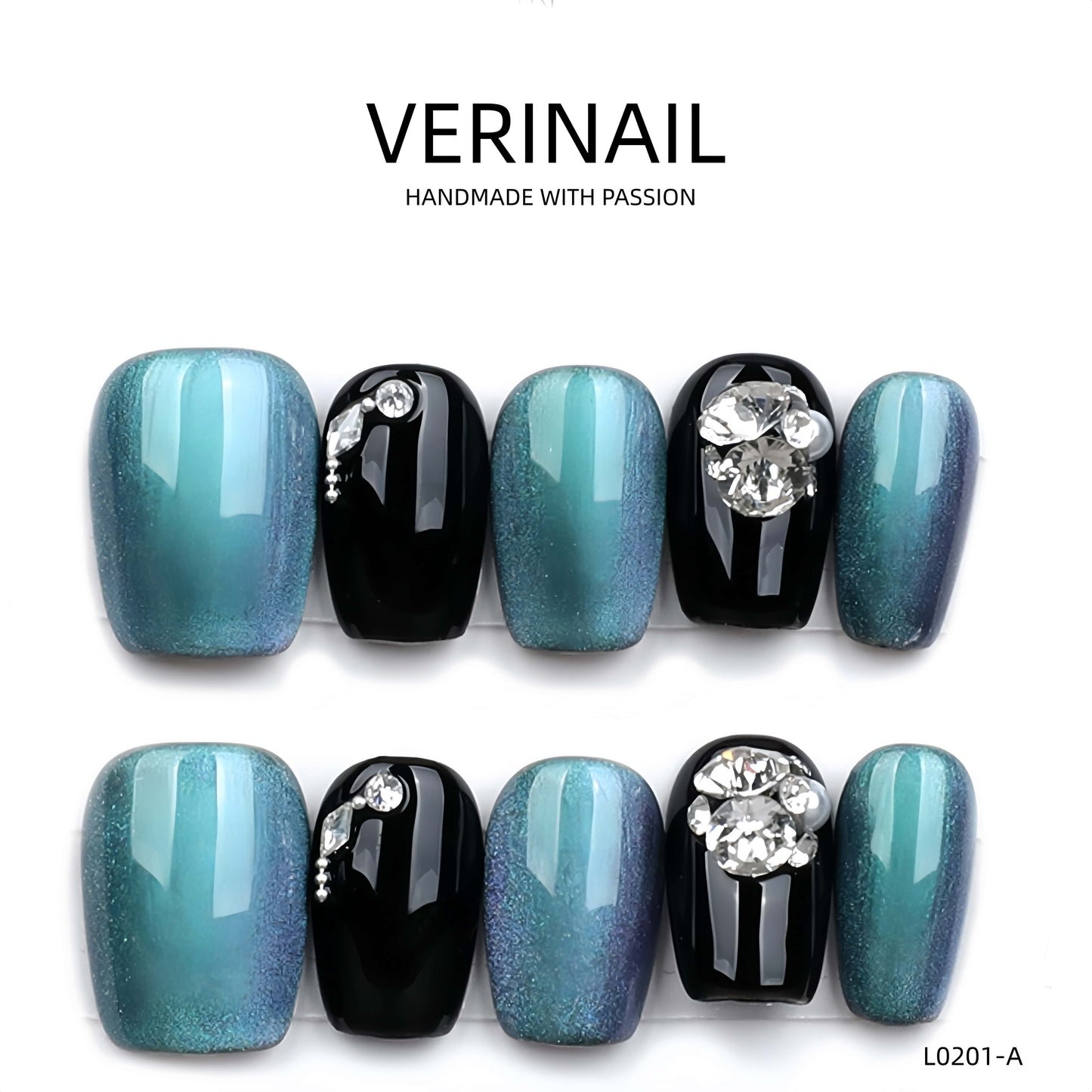 Press On Nails Ballerina- Short BS04