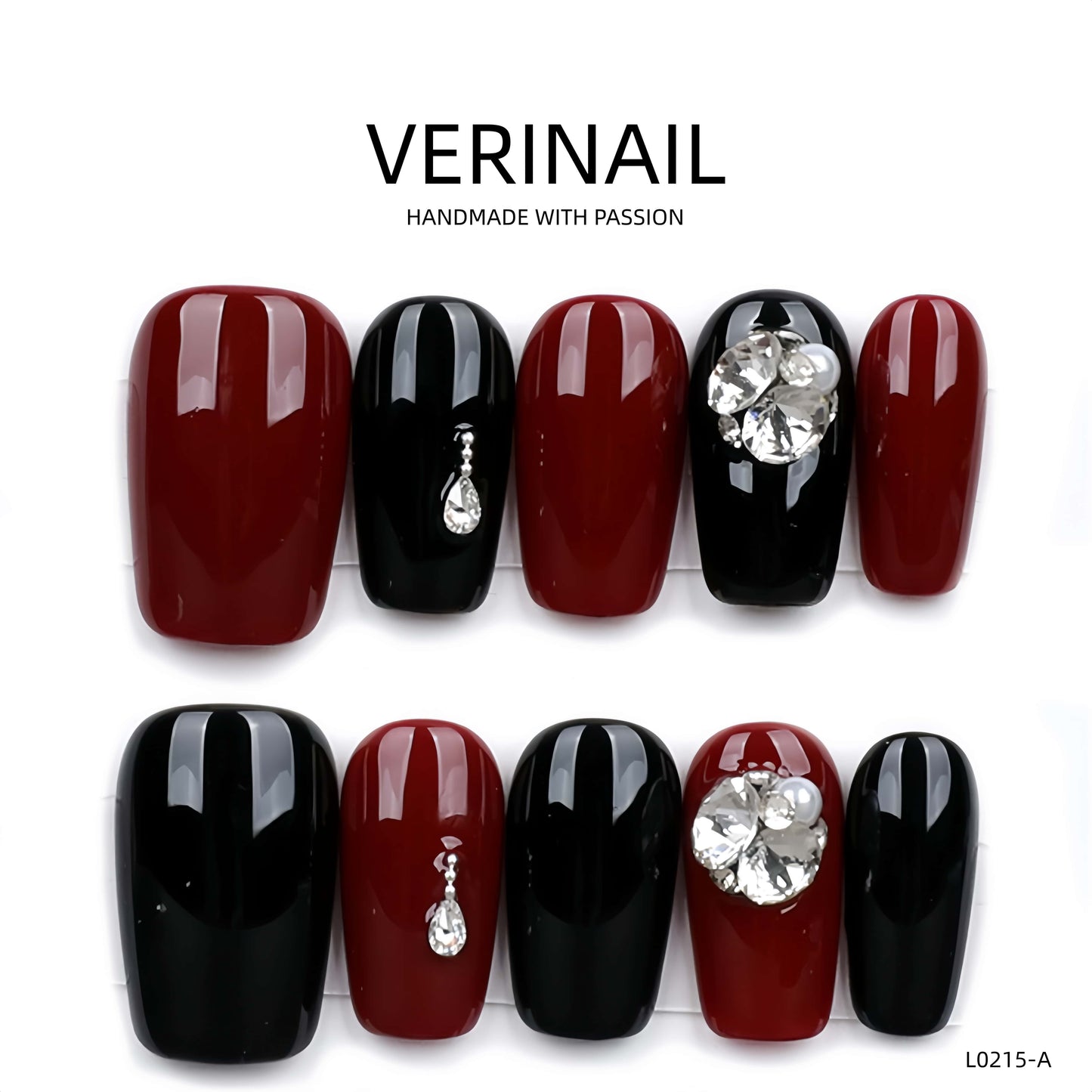 Press On Nails Ballerina- Medium BM03