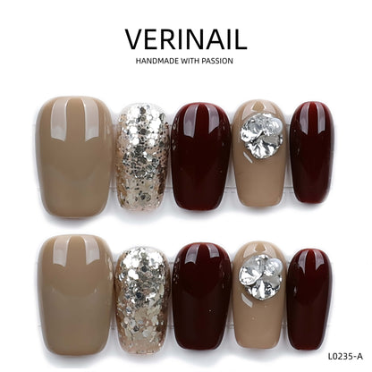 Press On Nails Ballerina- Medium BM02