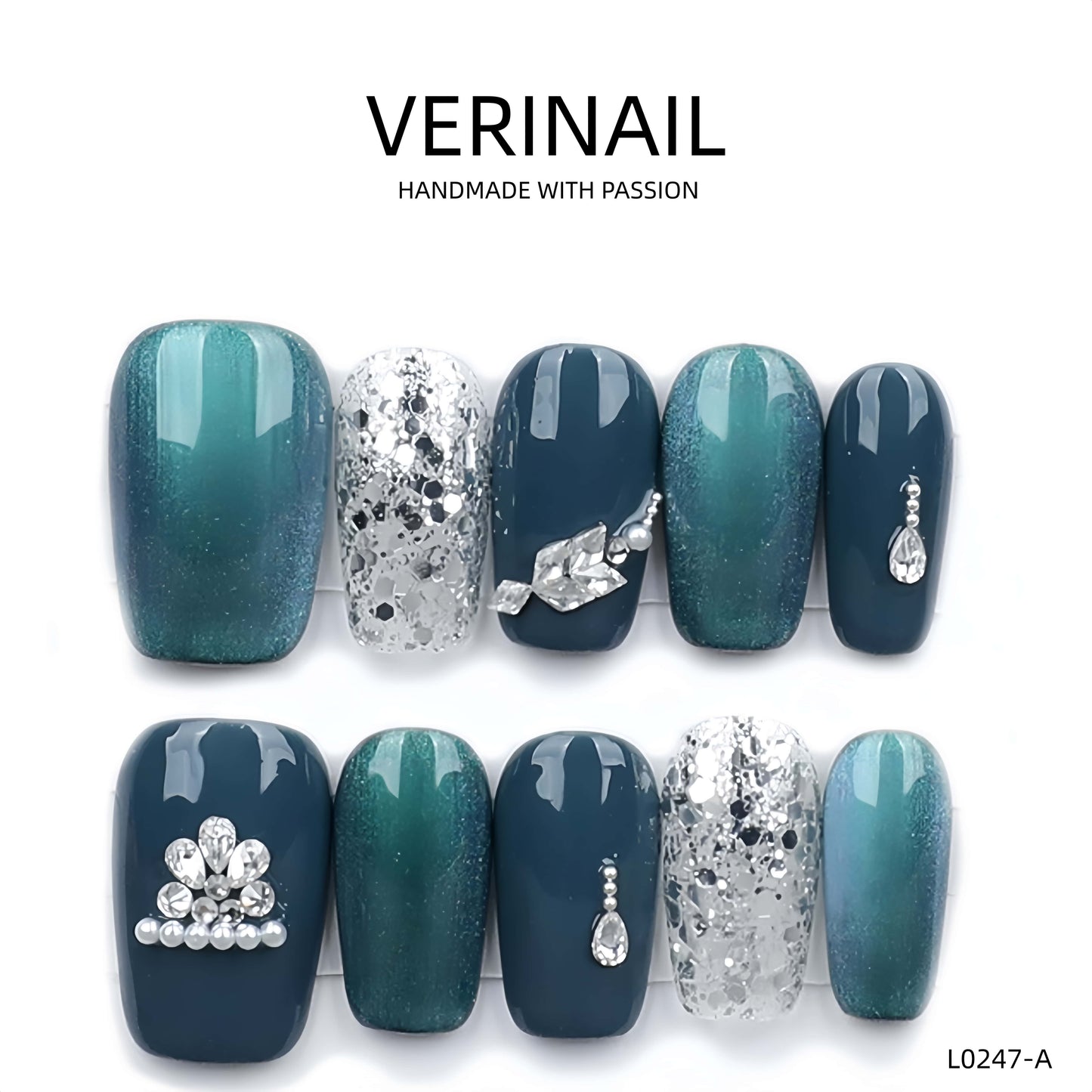 Press On Nails Ballerina- Medium BM01