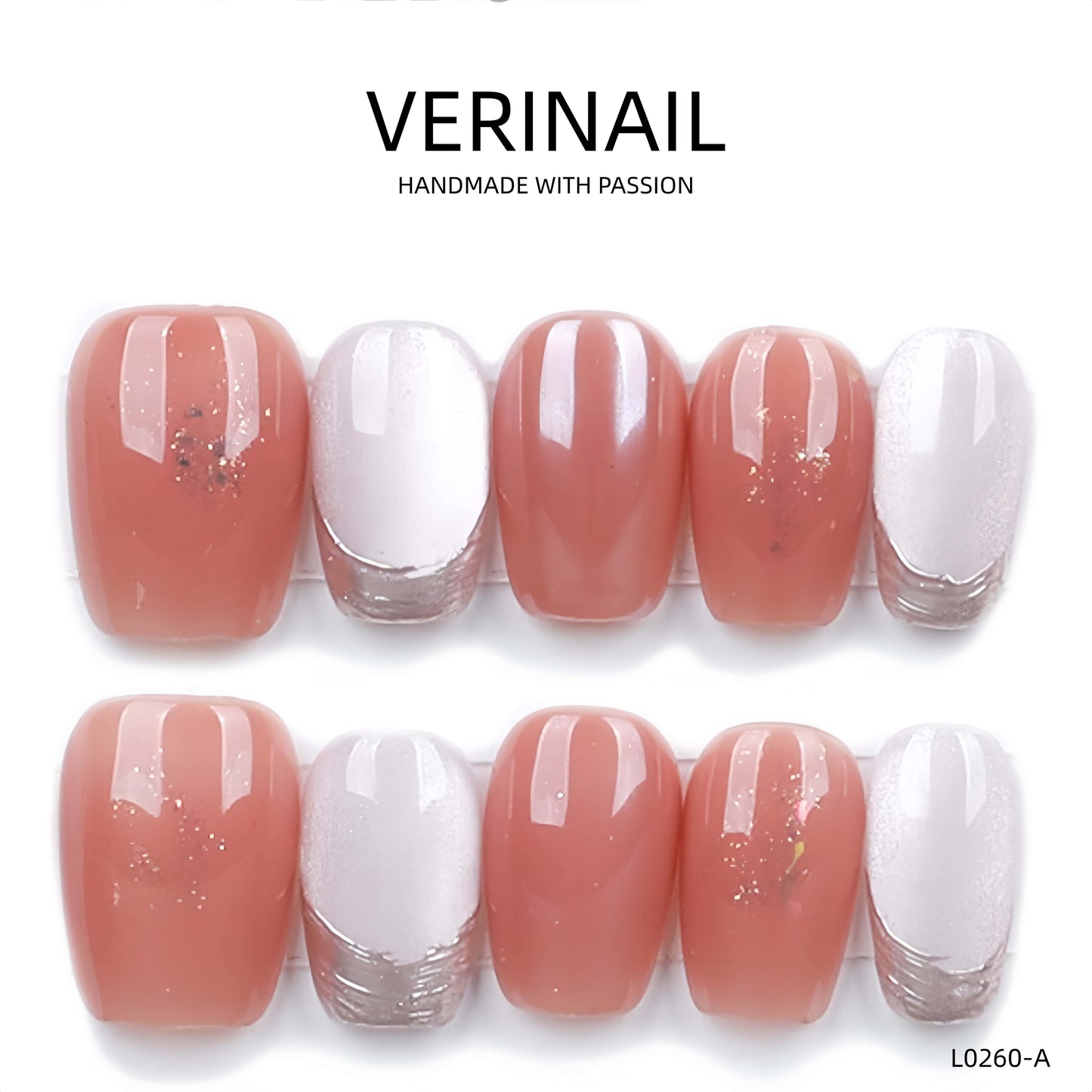 Press On Nails Ballerina- Short BS05