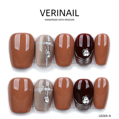 Press On Nails Ballerina- Short BS02