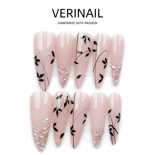 Press On Nails Stiletto ST01