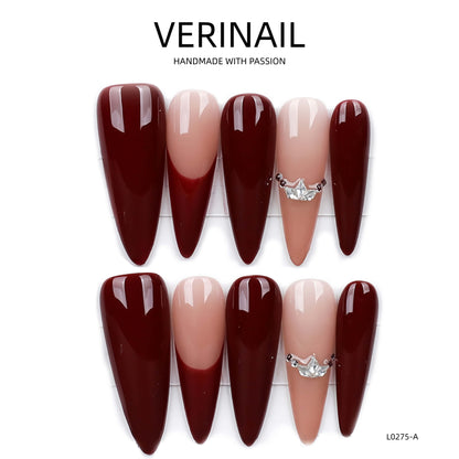 Press On Nails Almond-Long-AL02