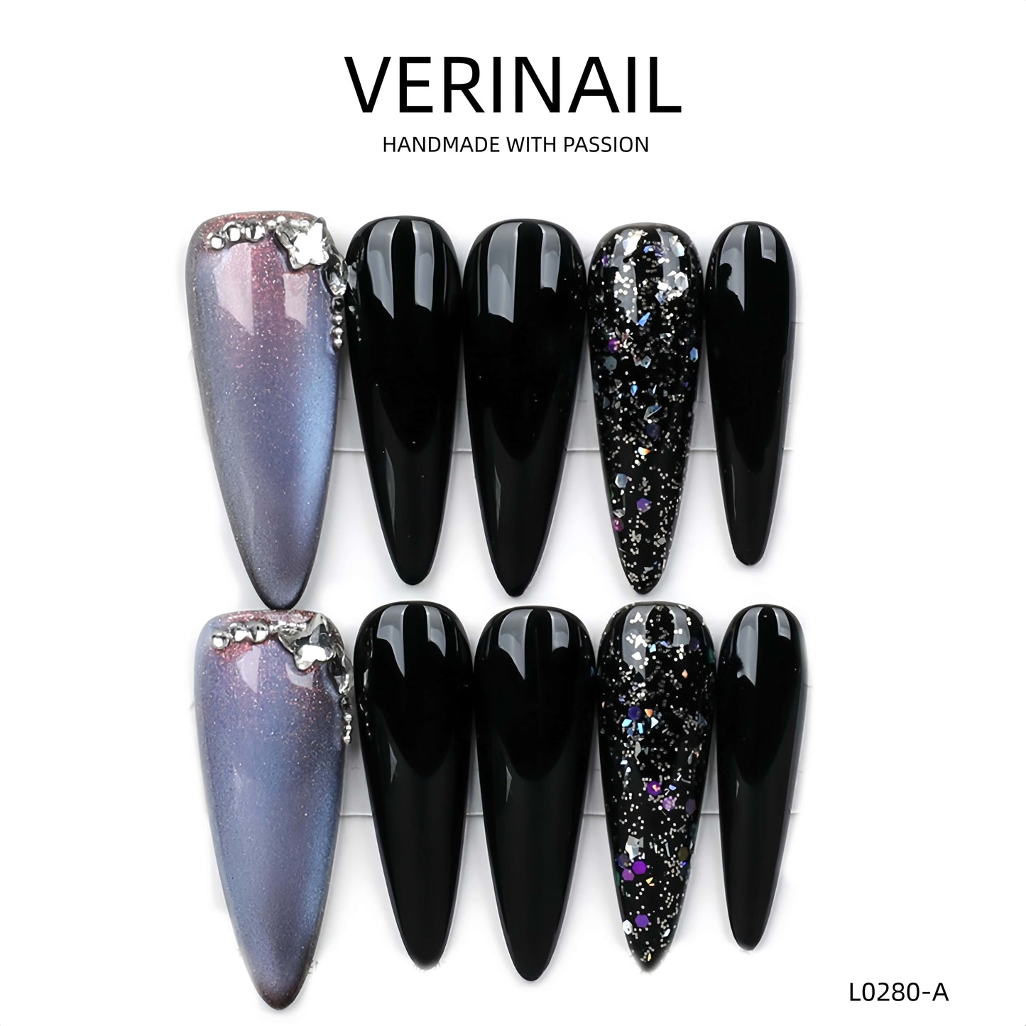 Press On Nails Almond-Long-AL02