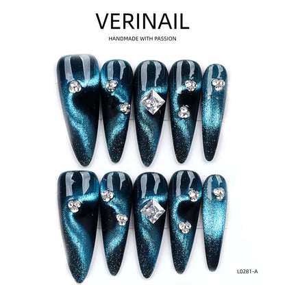 Press On Nails Almond-Long-AL02