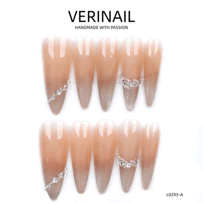Press On Nails Almond-Long-AL02