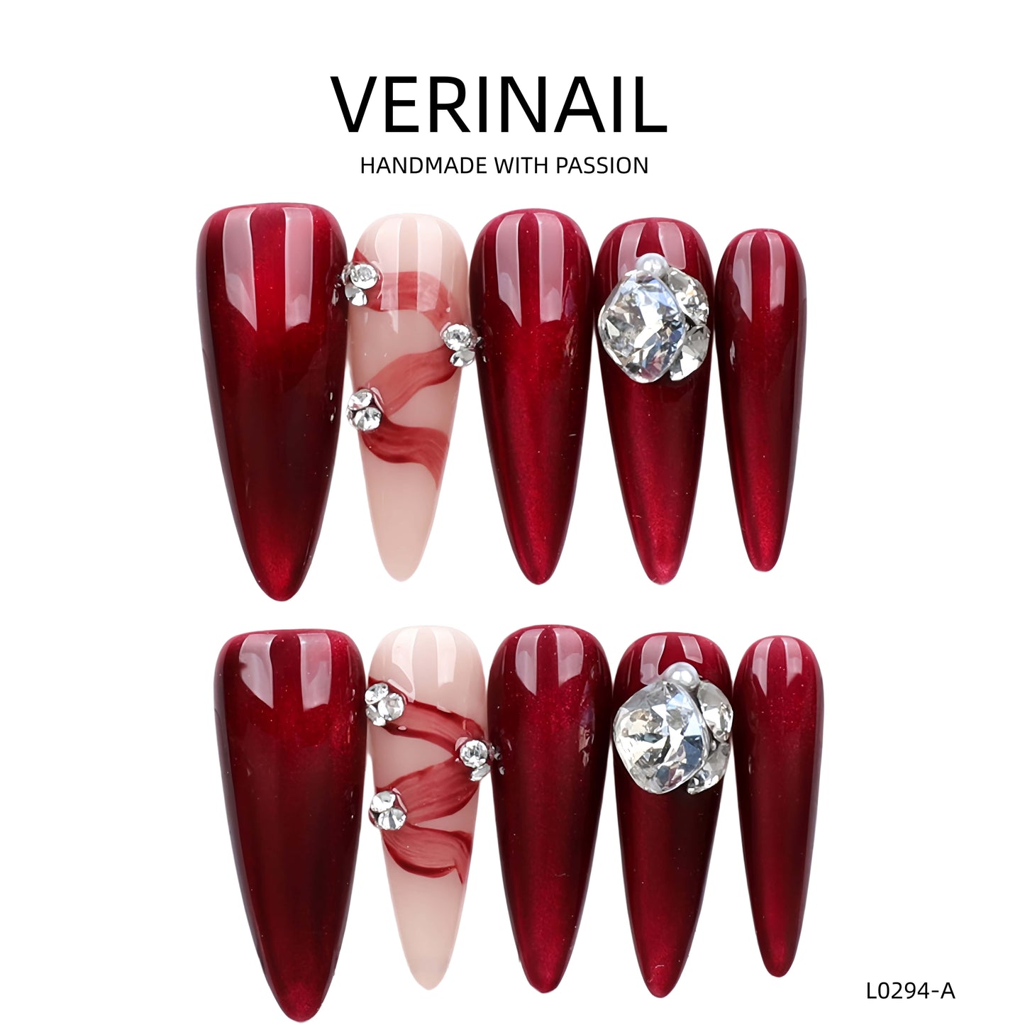 Press On Nails Stiletto ST01