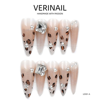 Press On Nails Almond-Long-AL02