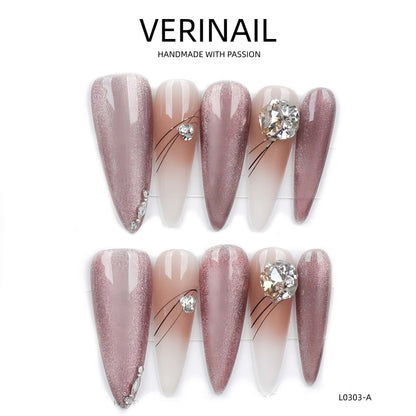 Press On Nails Almond-Long-AL02