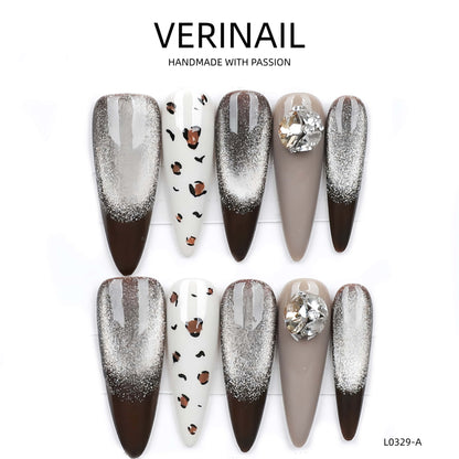 Press On Nails Almond-Long-AL04