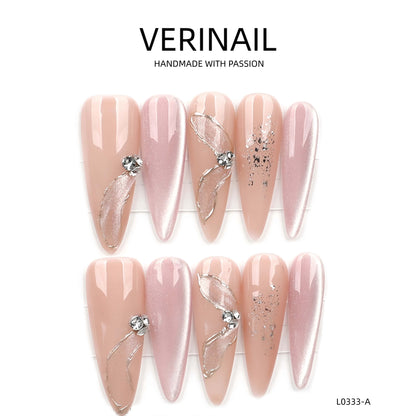 Press On Nails Almond-Long-AL04