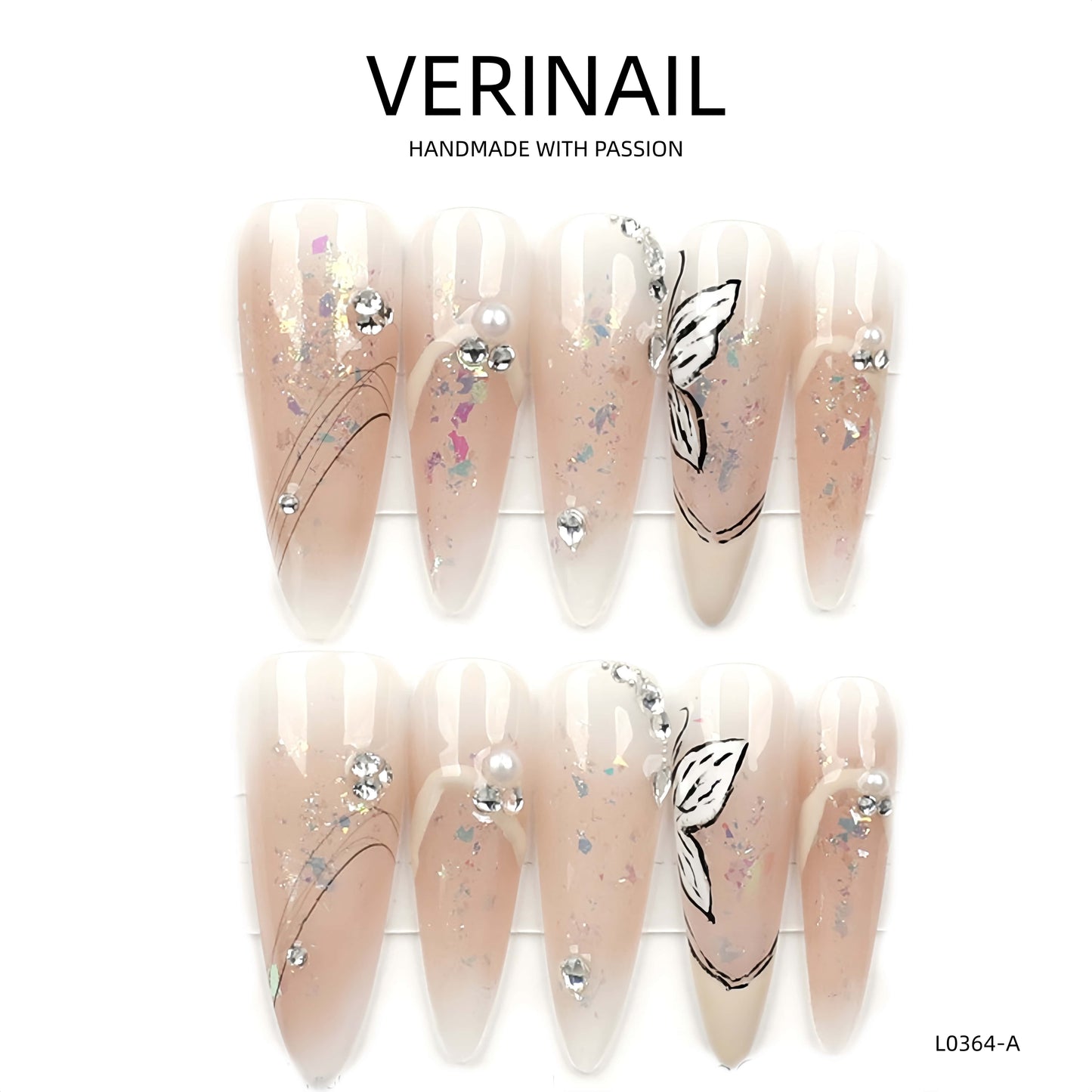 Press On Nails Stiletto ST02