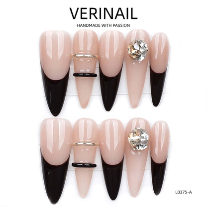 Press On Nails Almond-Long-AL03